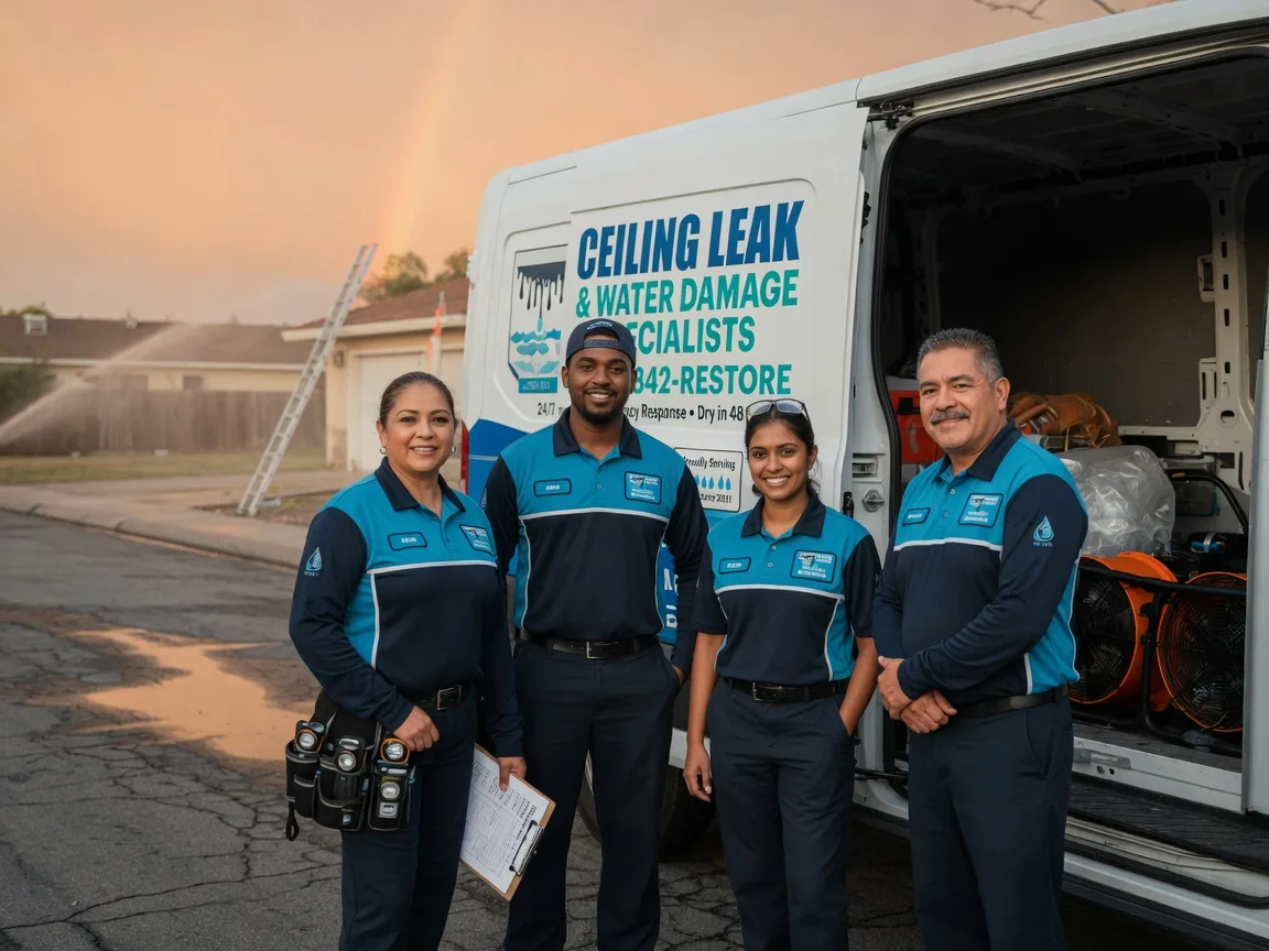 Ceiling Leak Cleanup company in Johnson City, NY